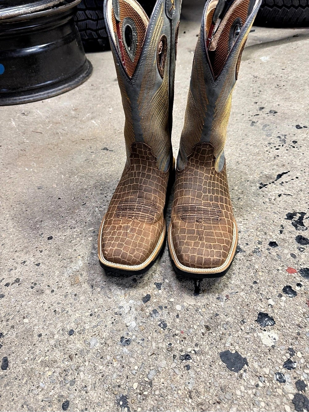 Twisted X western boots Brown & Gray